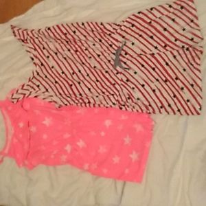 Girls One piece Short Sets Size M